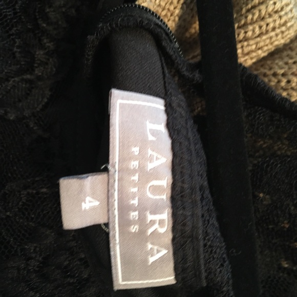 Black lace formal dress - Picture 6 of 6